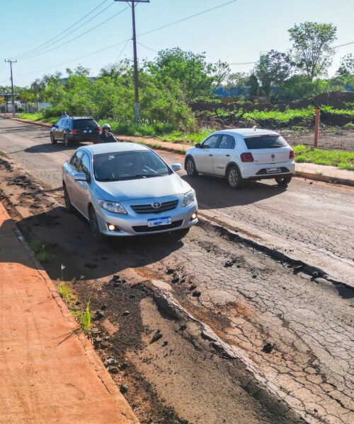 Vereador Robert solicita recapeamento da Rua Alcides Vieira de Matos e reforça pedido de melhoria na infraestrutura urbana