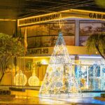 Legislativo de Rio Brilhante acende luzes de Natal e celebra um ano de união e trabalho