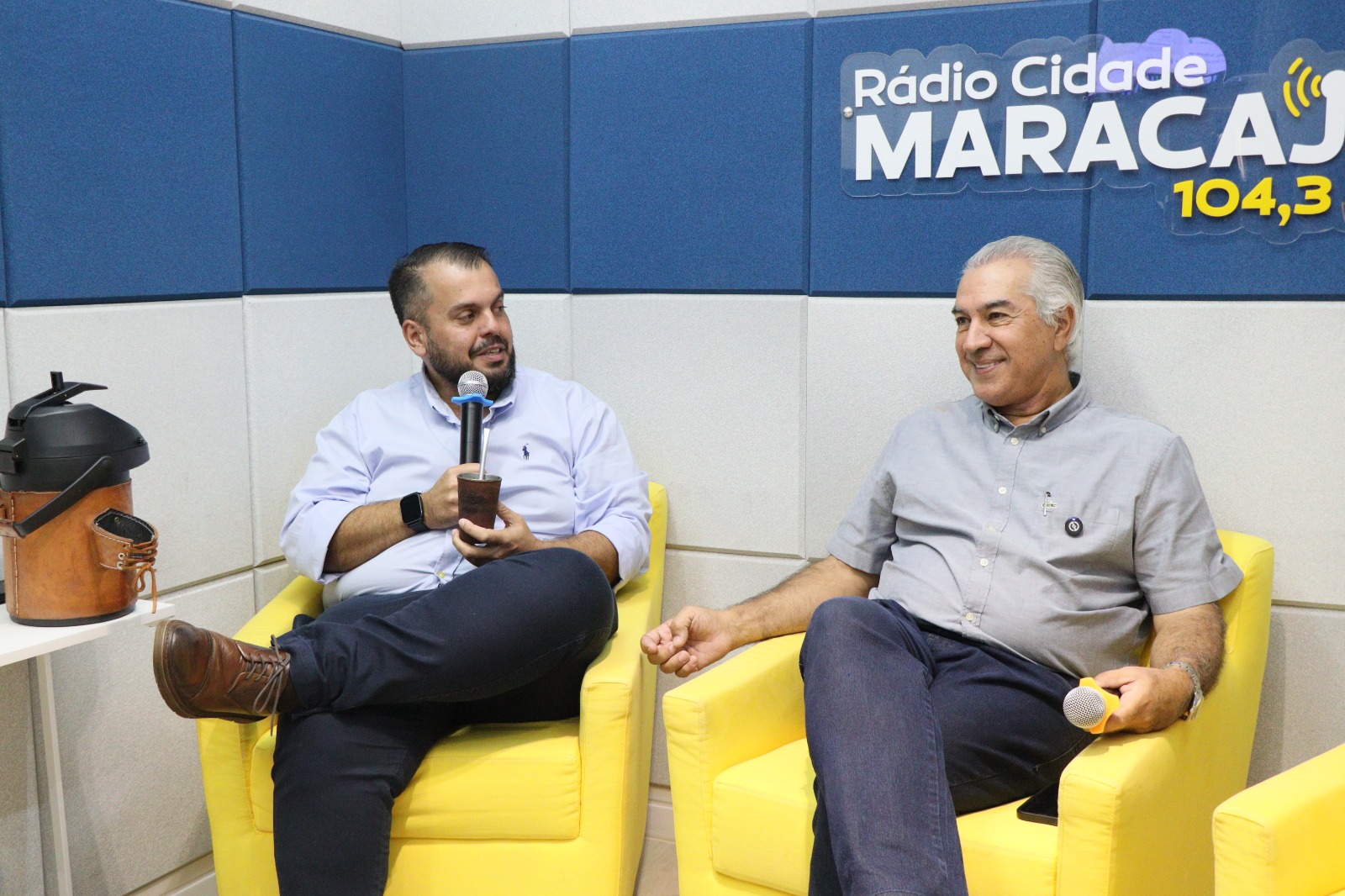 Ex-governador Reinaldo Azambuja participa do programa Fala Comigo e destaca avanços de Maracaju e do MS