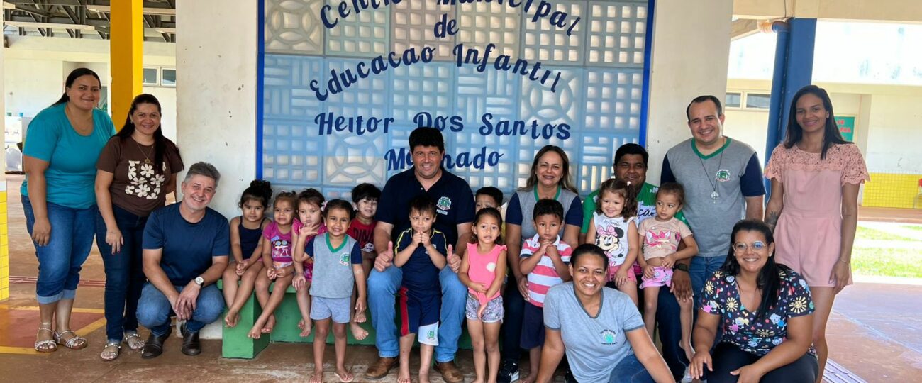 Compromisso com a educação: Prefeitura inicia instalação de ar-condicionado em CMEI de Sidrolândia