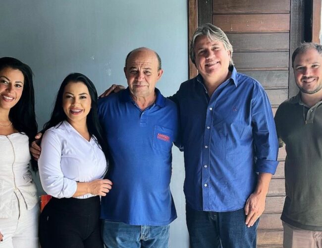 Deputado Caravina visita Rio Brilhante e reafirma compromisso com o município