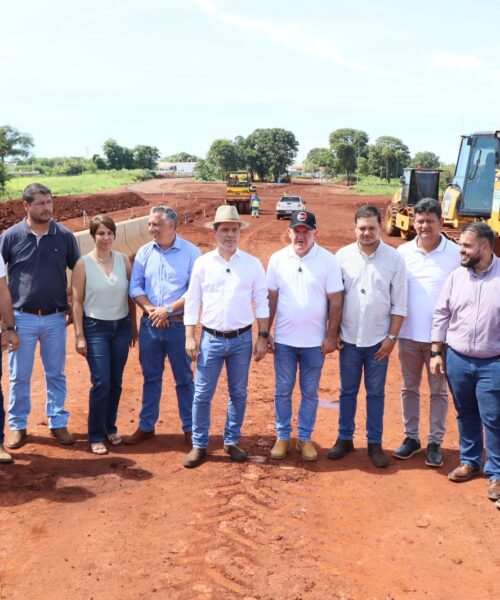 Vereadores enaltecem parceria com o Governo do Estado e acompanham obras estratégicas em Maracaju
