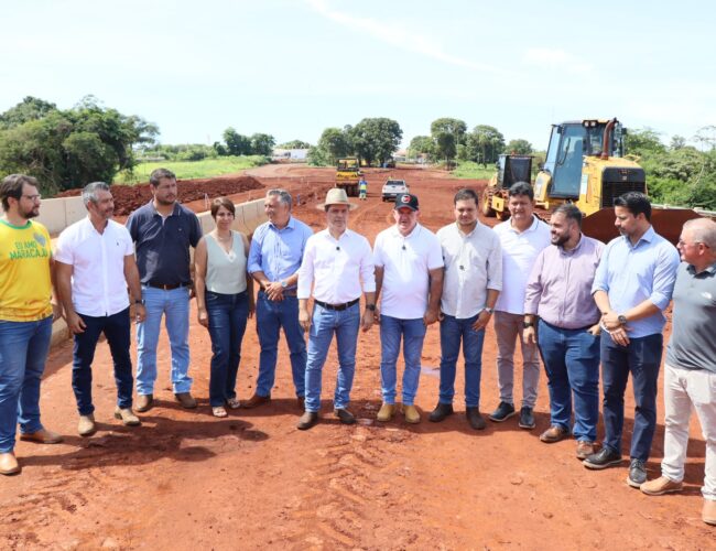 Vereadores enaltecem parceria com o Governo do Estado e acompanham obras estratégicas em Maracaju