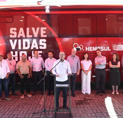 Solidariedade: Nova Unidade Móvel do Hemosul chega para ampliar captação de sangue em MS