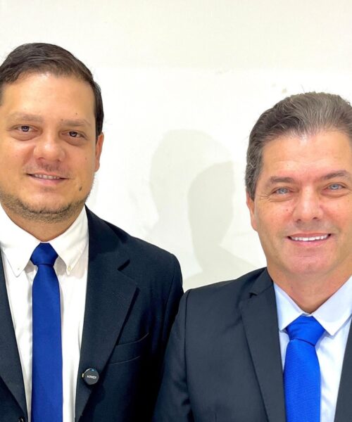 Prefeito Marcos Calderan anuncia vereador Patrick Ribas como novo líder do Executivo na Câmara
