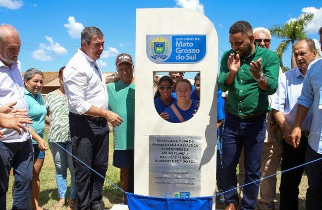 Antônio João recebe pacote de obras em educação, infraestrutura e MS-384