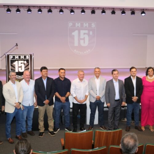 Vereadores participam de solenidade da Polícia Militar e reafirmam compromisso com o fortalecimento da segurança pública em Maracaju