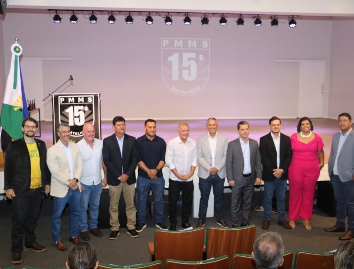 Vereadores participam de solenidade da Polícia Militar e reafirmam compromisso com o fortalecimento da segurança pública em Maracaju