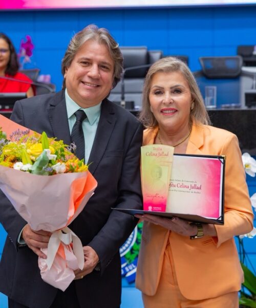 Prefeita Nair se destaca por inovação e transformação em Douradina e recebe homenagem na Assembleia Legislativa