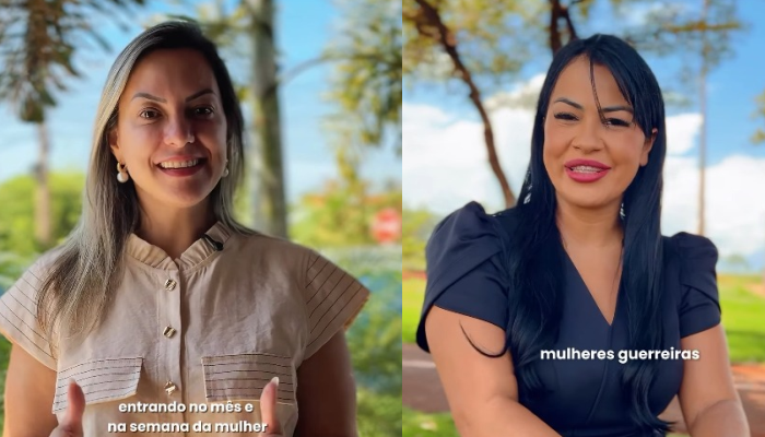 VEREADORAS LÍVIA DIAS E DANY FREITAS DESTACAM PROTAGONISMO FEMININO EM RIO BRILHANTE DURANTE O MÊS DA MULHER