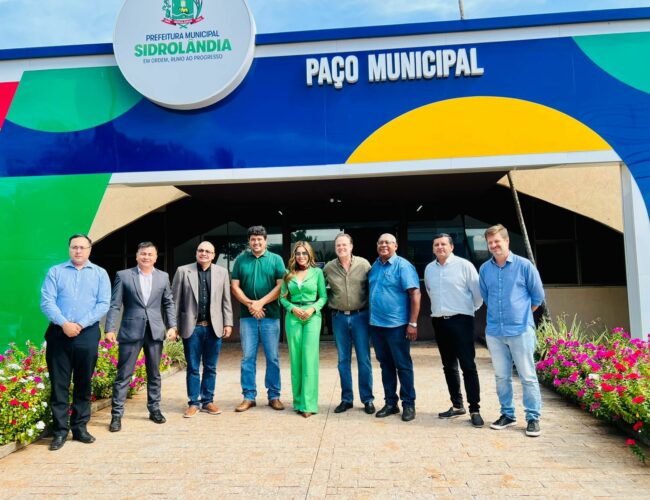Sidrolândia recebe delegação do Paraguai para fortalecimento de parcerias institucionais