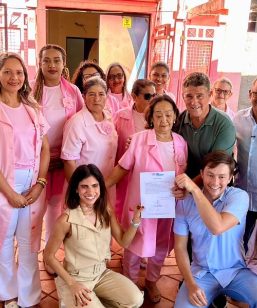 Em ato marcado por emoção, prefeito Lucas Foroni autoriza ampliação da Rede Feminina de Combate ao Câncer em Rio Brilhante