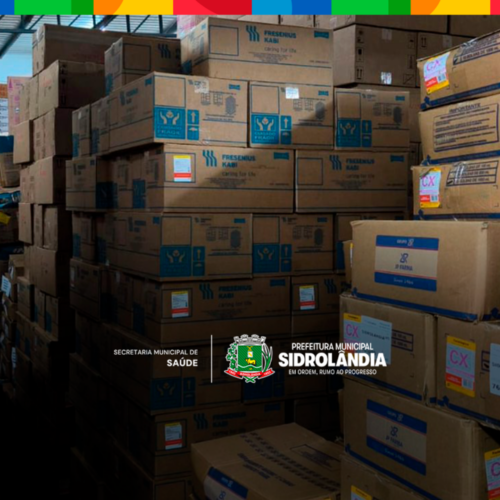 Novos medicamentos chegam e reforçam estoque da Saúde em Sidrolândia