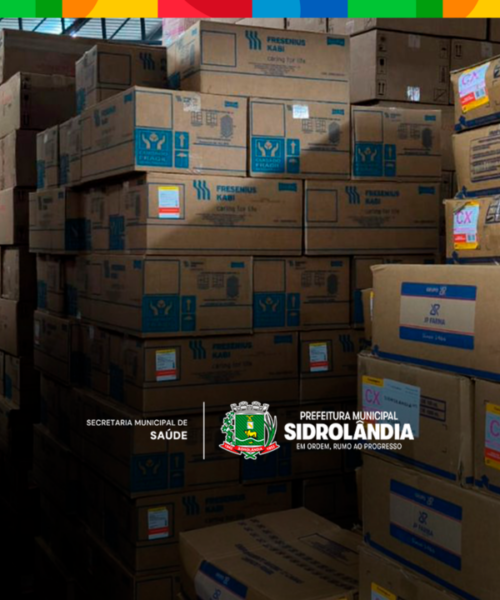 Novos medicamentos chegam e reforçam estoque da Saúde em Sidrolândia