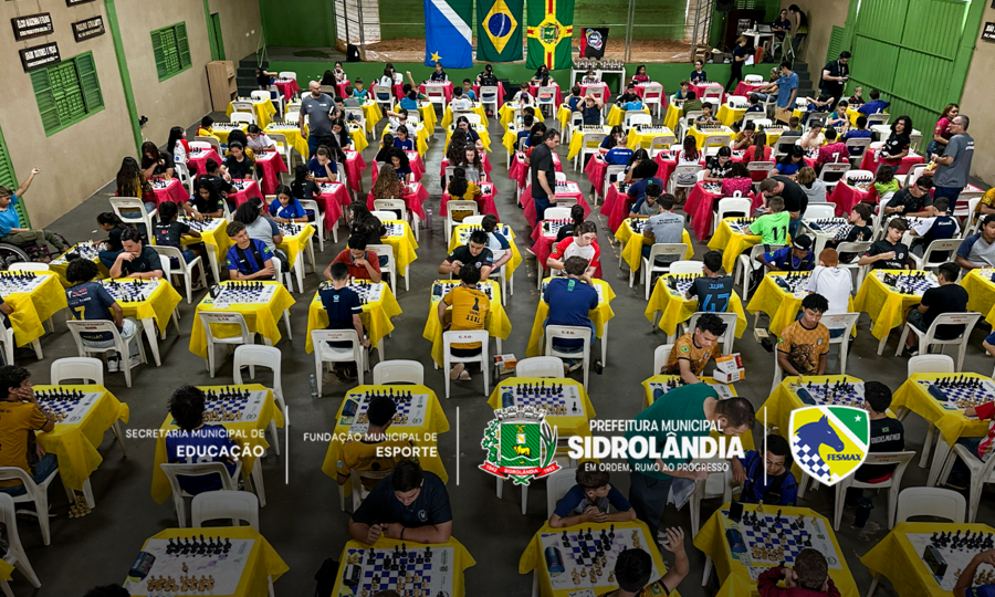 Festival de xadrez em Sidrolândia marca retorno do MS ao cenário nacional e revela novos talentos