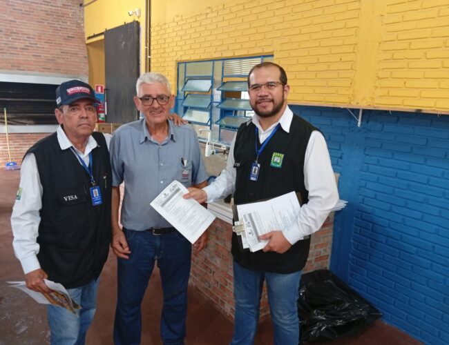 Vigilância Sanitária garante segurança alimentar e reforça cuidado com a saúde na 30ª Festa da Linguiça de Maracaju.