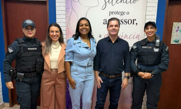 Coordenadoria da Mulher fortalece ações de prevenção durante a Festa da Linguiça em Maracaju.