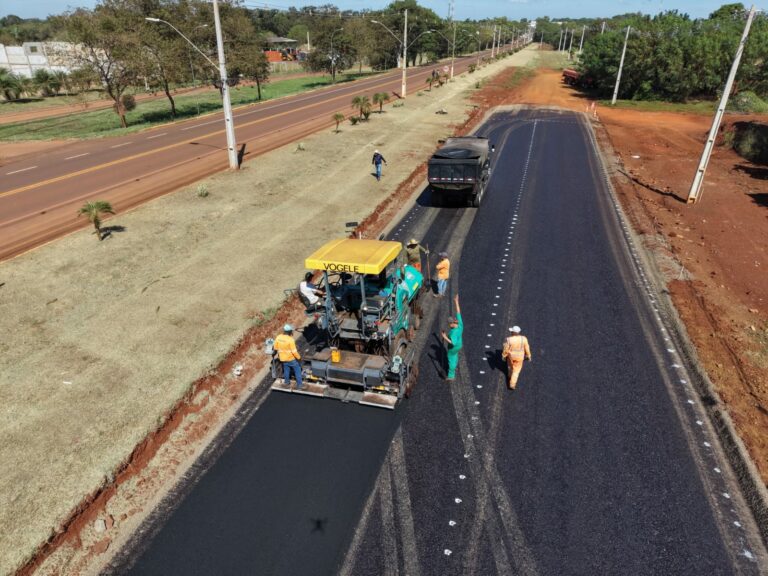 Prefeito Lucas Foroni inicia 2ª etapa das obras no Parque Industrial com investimento de R$ 13,6 milhões
