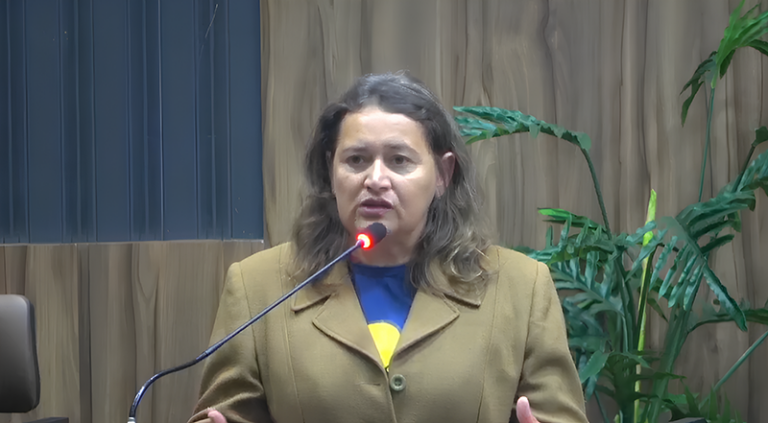 Joana Michalski reforça importância do Maio Laranja durante sessão da Câmara